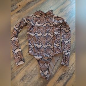 Abysse long sleeve one piece